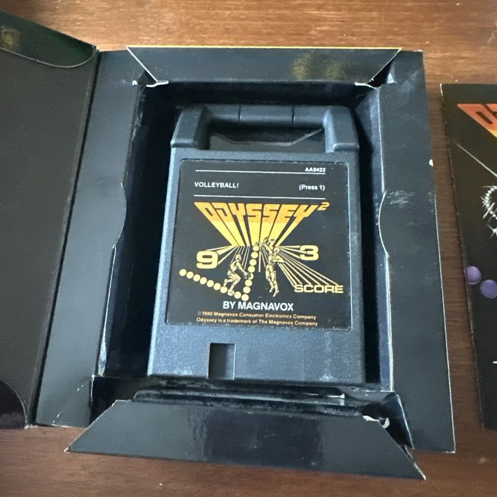 Volleyball! Magnavox Odyssey 2 1980 Complete In Box CIB Manual AA9422 Retro Game